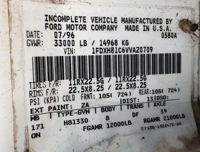 Used 1997 FORD CF8000 Dump trucks Louisiana US | Proxy Equipment #1382268