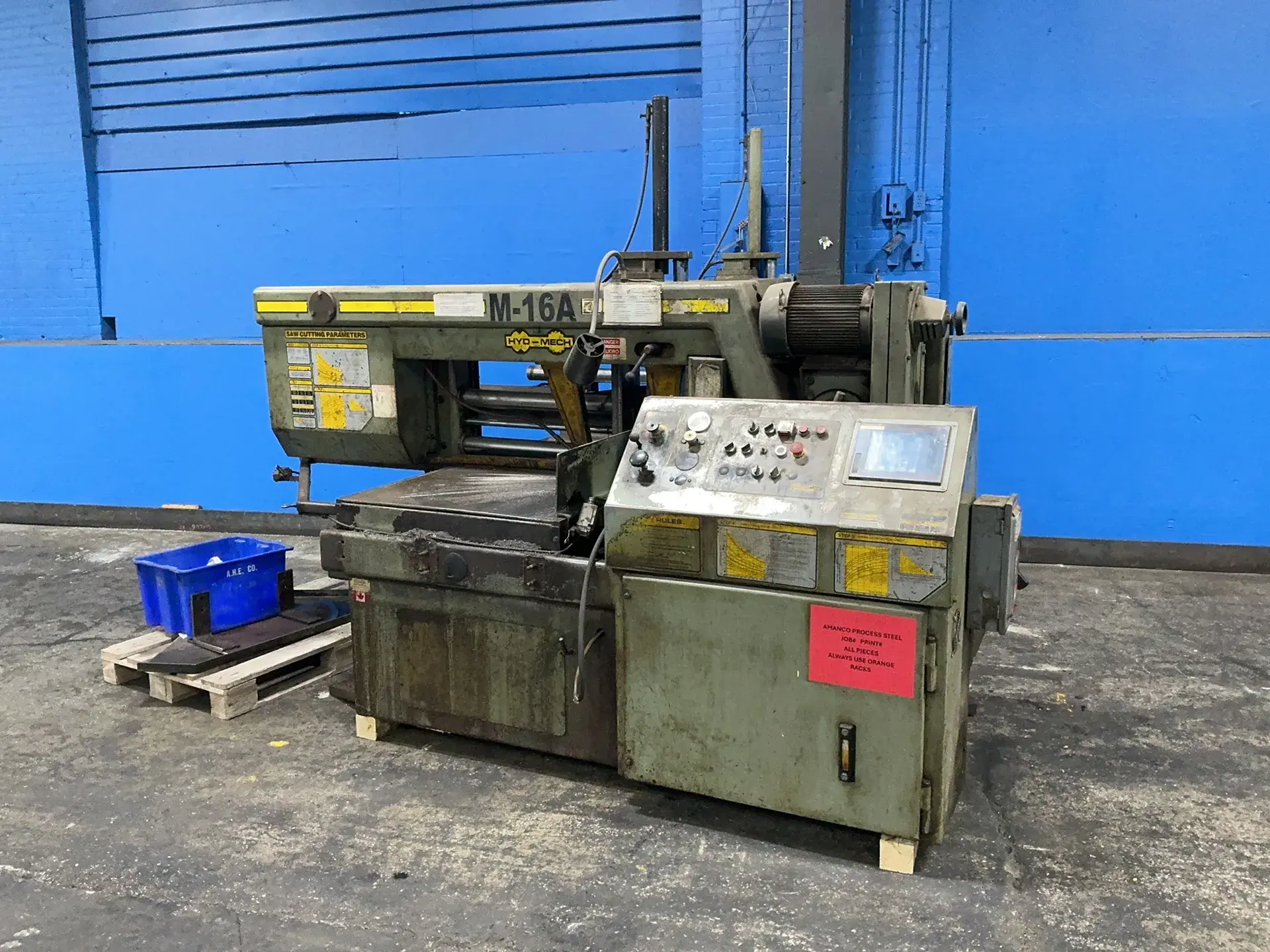 Used HYDMECH M16A Horizontal Band Saws Ohio US | HGR 24 #1276019
