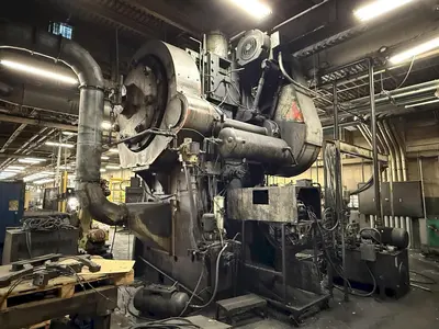 1600 TON AJAX FORGING PRESS, NEW IN 1978, 12" STROKE: YOBRO #24242