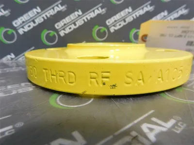 Unbranded 32503185 Threaded Yellow Safety Lap Joint Flange 2" 150 Class Used