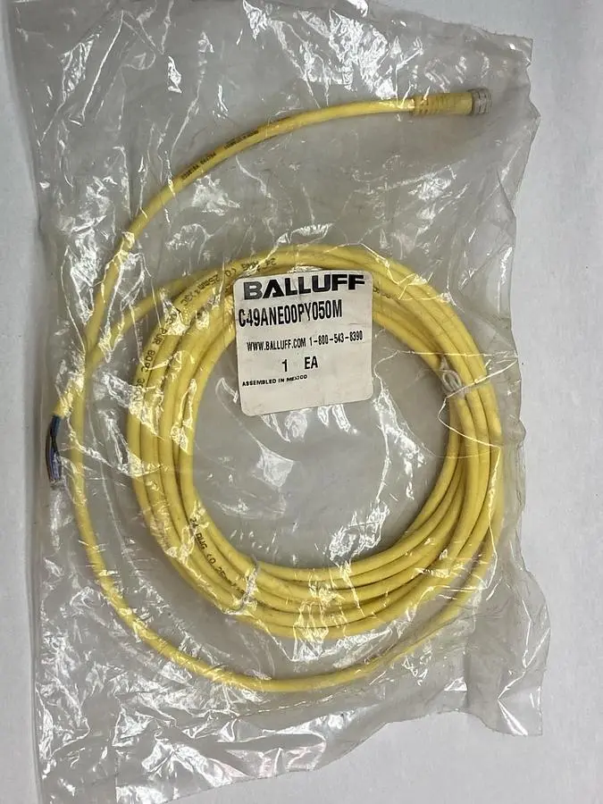 New | in-Stock BALLUFF C49ANE00PY050M Miscellaneous Equipment (Electrical & Power) Ohio US | Surplus Asset Holdings #1363887