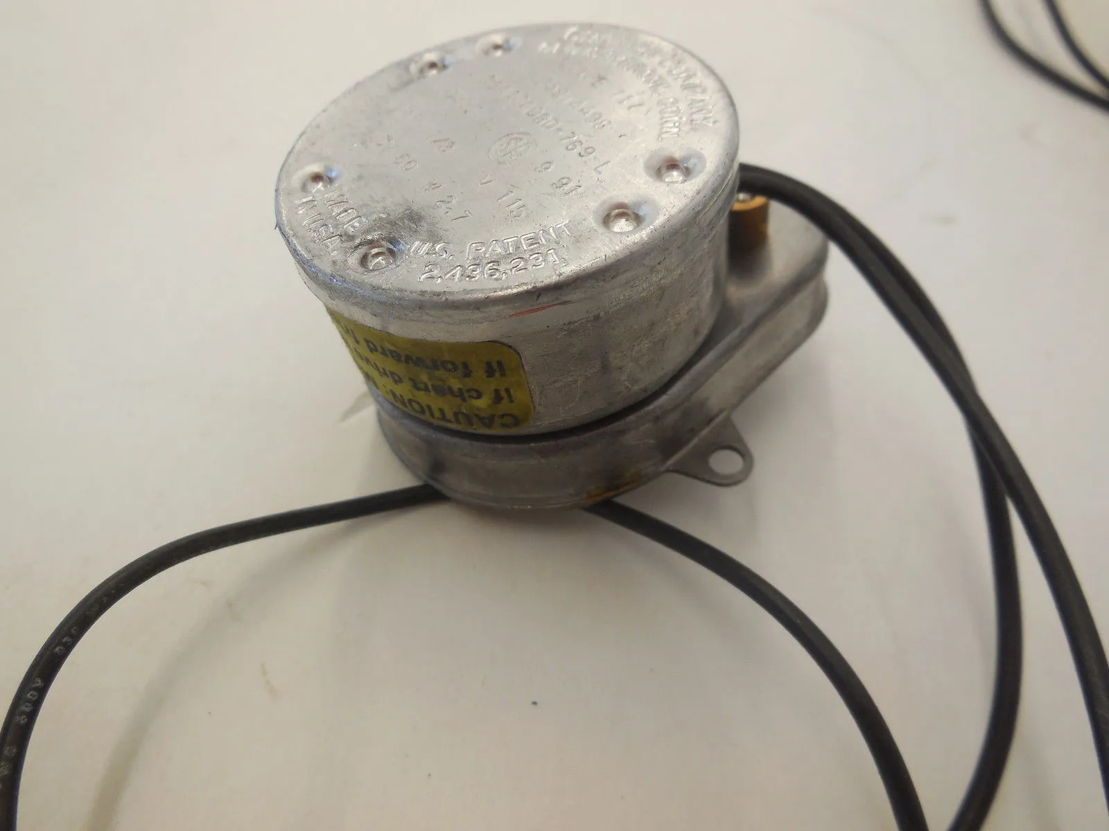 CRAMER CO. TYPE 117 MOTOR P58TAA98 MOTOR 3GA1CA08D-769