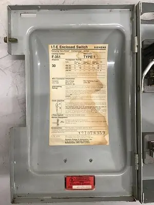 USED SIEMENS F-351