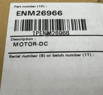 NEW MARKEM ENM26966 DC MOTOR MA 0144 A26966-PS