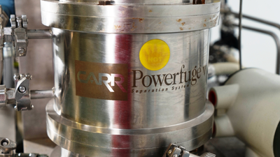 Carr P-6 Powerfuge biotech clarifier separation system.