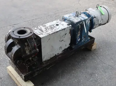 SPC9031  Pump 3" inlet Tri-Rotor, Inc. positive displacement pump model , 10 hp, CS