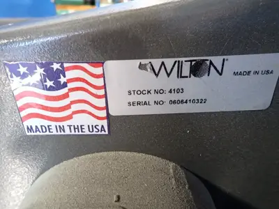 Used WILTON SQUARE WHEEL Belt Grinders Including Sanders Ohio US | HGR 24 #1150443