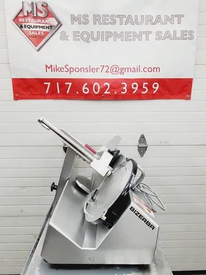 Bizerba 2018 GSP-H Deli Slicer Fully Refurbished Working!