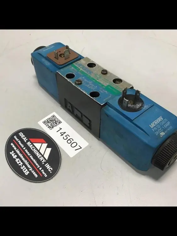 Used VICKERS KDG4V-3S-2C19N-M-U-H5-60 Valves/Fittings Michigan US | Ideal Machinery #595399