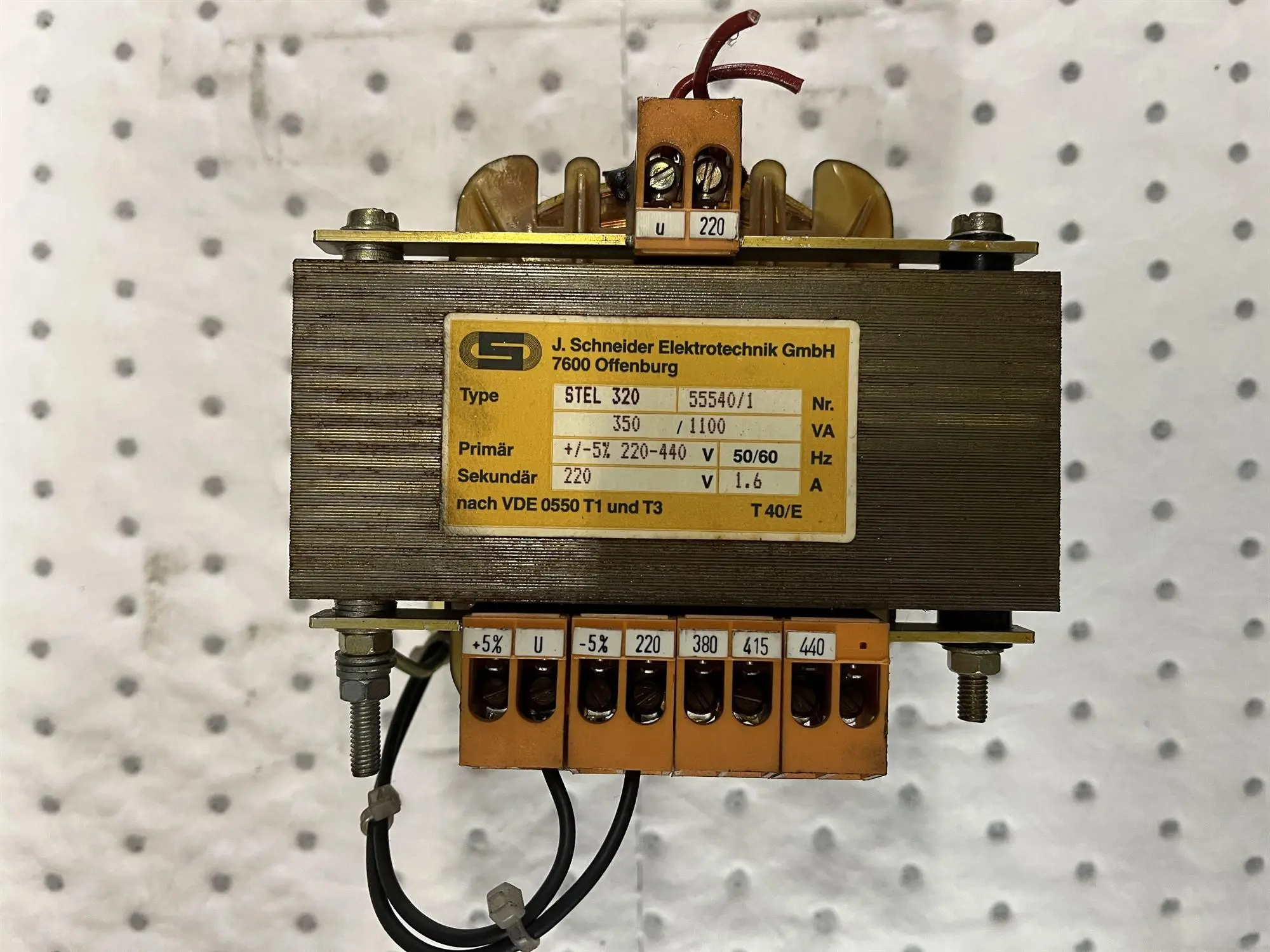 USED SCHNEIDER TRANSFO STEL 320