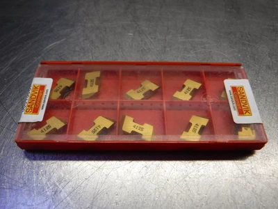 Sandvik Carbide Grooving Inserts QTY10 TLTF-3R 4125 (LOC1683B)