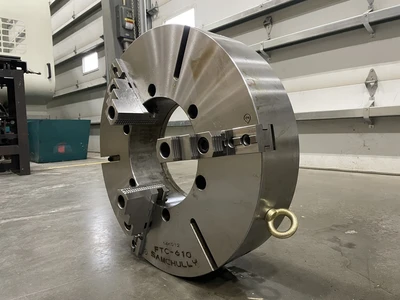 Samchully 24″ Three Jaw Scroll Chuck, 10.8″ Bore – NEW