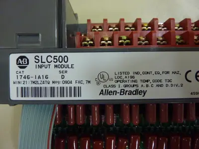 USED ALLEN BRADLEY 1746-IA16 SER D