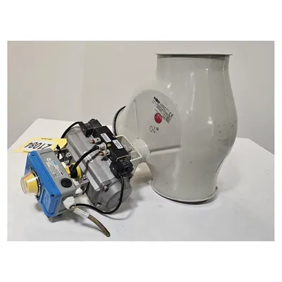 Used Jacob Tubing 8" (200mm) Dia. Two-way Pneumatic Diverter Valve