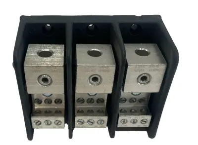 NEW ILSCO PDB-16-2/0-3 POWER DISTRIBUTION BLOCK 175AMPS 3 POLE 600VOLTS PDB16203