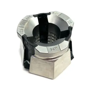 USED HAINBUCH CLAMPING HEAD TOP40 ROUND PROFILE 25,4MM DIA.