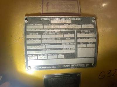 Used KATO A255460004 Synchronous Alternators Texas US | Apollo Electric #1514434