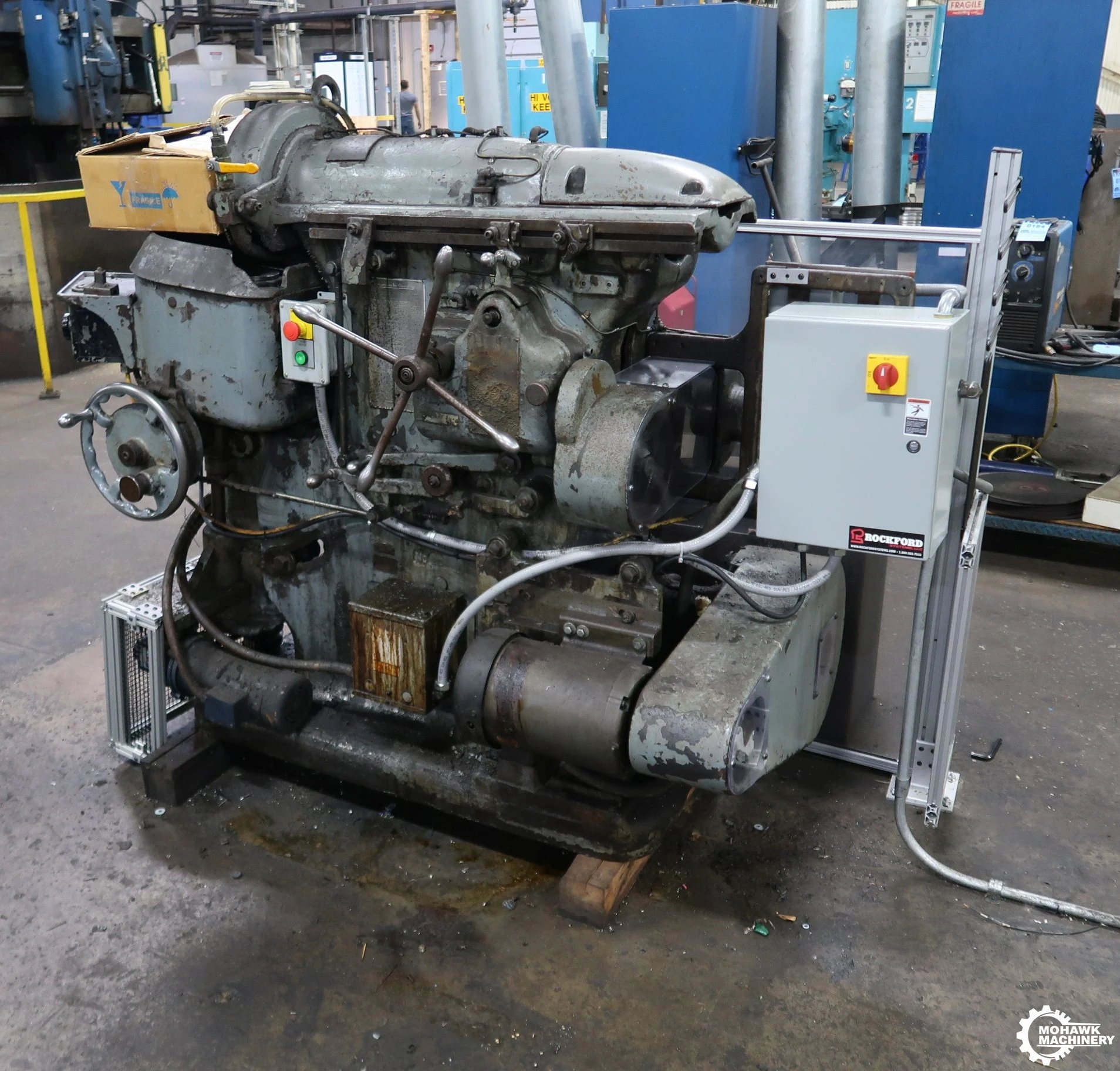 12" HEALD "22" HORIZONTAL-SPINDLE ROTARY SURFACE GRINDER w/UPDATED ELECTRICS & DRIVES - COOLANT SYSTEM