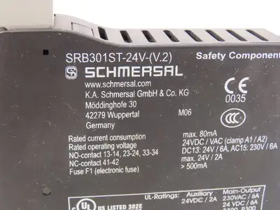 Used SCHMERSAL _UNKNOWN_ Relays & Switches Indiana US | Arrow Industrial #1365160