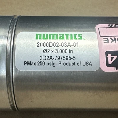 NEW Numatics 2000D02-03A-01