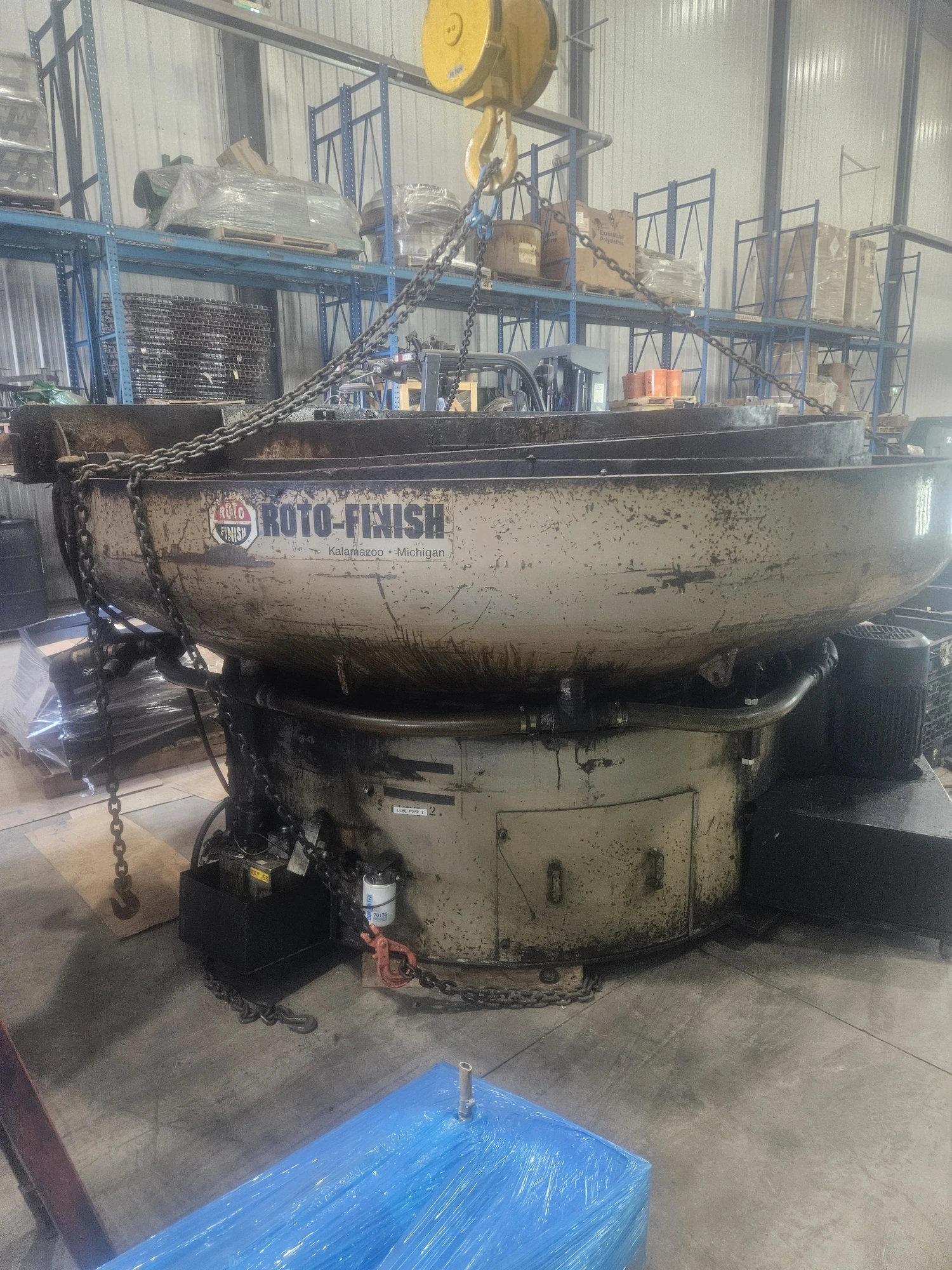 Roto Finish MP-120-8-2-89-AT Vibratory Bowl Finishing Machine