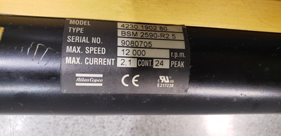 Atlas Copco BSM2590-R2.5 Nut Runner