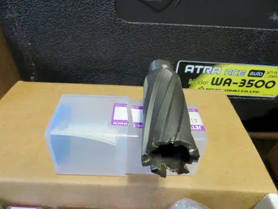 New NITTO KOHKI Portable Magnetic Base Drilling Machine, Model WA-3500