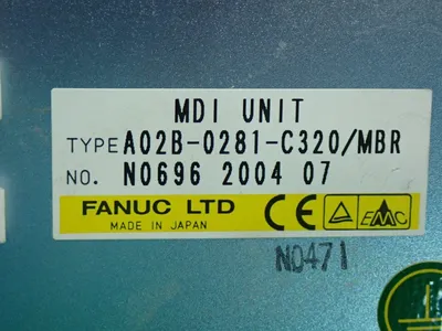 Used FANUC A02B0281C320/MBR CNC & N/C Controls Ohio US | HGR 24 #895749