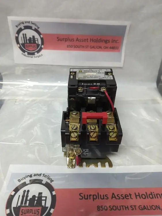 Used SQUARE D 8536SB02S Starters | Surplus Asset Holdings #1204479