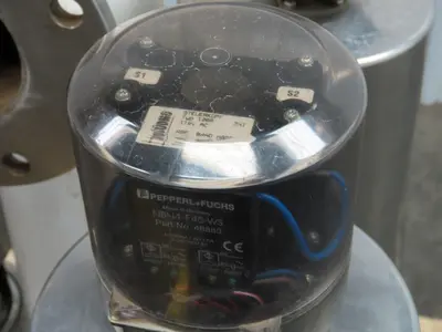Sudmo DN4"/PN6/1.4404/S SS Sanitary Valve Pneumatic Actuator 4" Outlet Matrix
