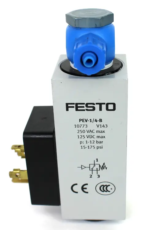 Used FESTO PEV-1/4-B Relays & Switches Kentucky US | Industrial Parts R Us Inc. #356792