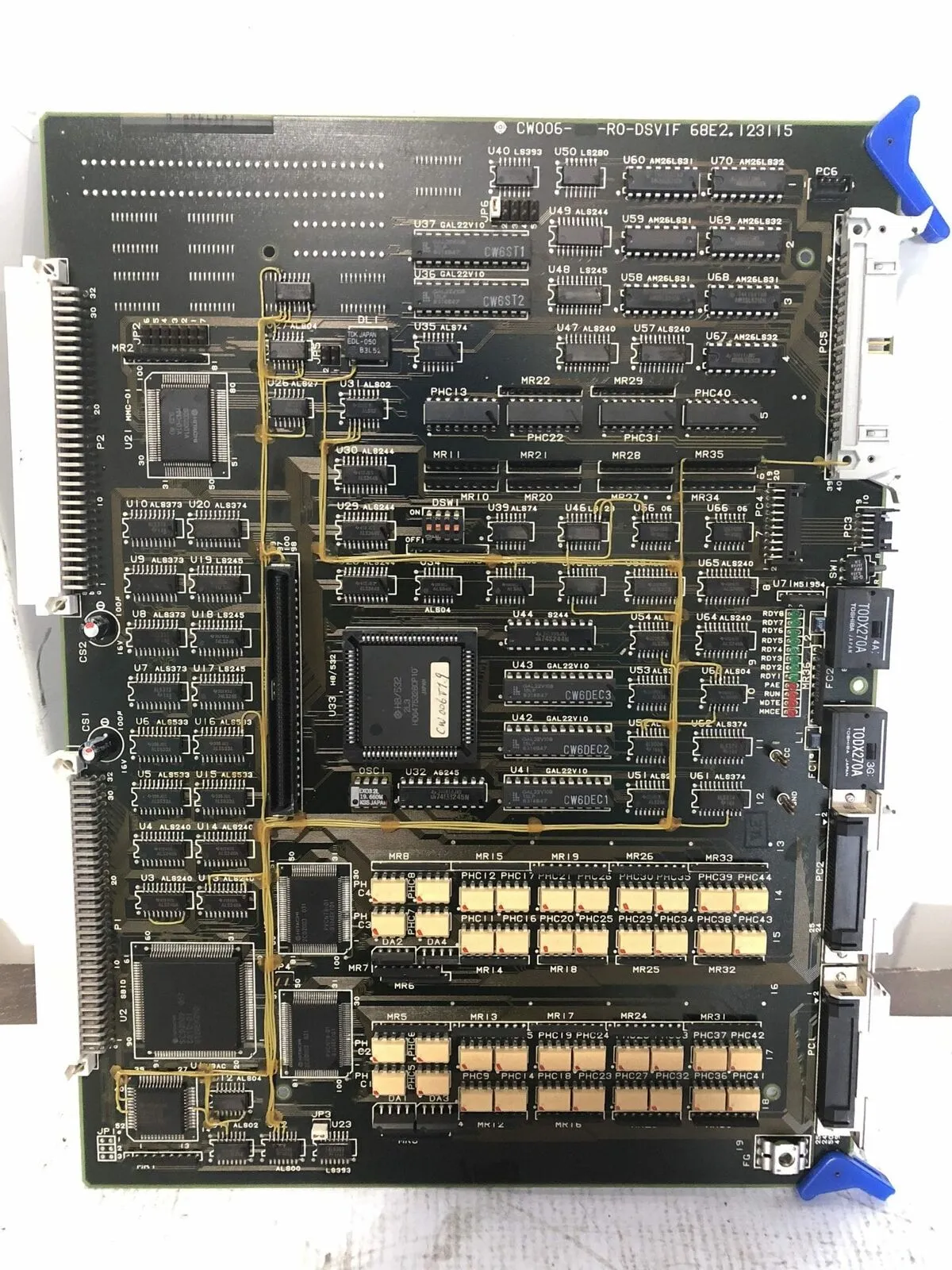 Hitachi CW006-RO-DSVIF 68E2,123115 Computer Card/Control Board