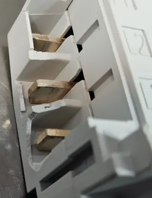 Siemens 3RV1917-4B 3-Phase Busbar Loc4B27