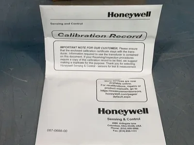 New | in-Stock HONEYWELL 060CS66395696572 Sensors Ohio US | HGR 24 #1266526