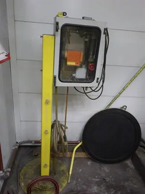 USED ROSLER ROTOFINISH DEBURRING/WASHING/DRYING