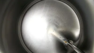 Tank, 6 Gallon, 316L Stainless Steel, Pressure, 9" x 25", Alloy #S741350