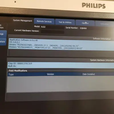 Used Philips PHILIPS iU22 Diagnostic Ultrasound System with convex and Linear probe Medical Imaging - Other Texas US | PT Medical Technologies #1458981