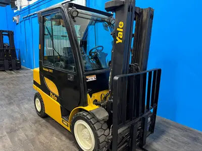 Used 2012 YALE GDP050VX Internal Combustion Forklifts: Pneumatic Tire Minnesota US | Birnstengel Equipment #1554080