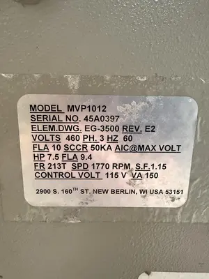 Used AEC MVP1012 Granulators Michigan US | Ideal Machinery #1293264