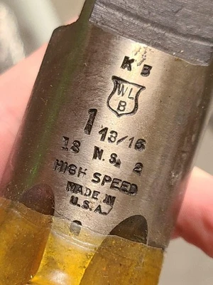 New HSS High Speed Steel Tap USA 1-13/16 18 NS 2 K3 WLB