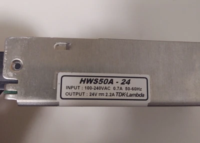 1pcs TDK-Lambda HWS50A-24/A Switching Power Supply Module 24V 2.2A