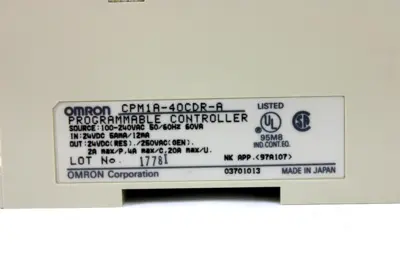 USED OMRON CPM1A-40CDR-A