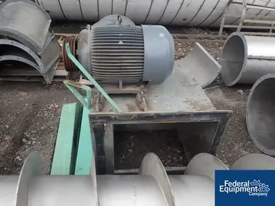 USED Asdor Limited 27"x 36' Asdor Vertical Screw Conveyor, S/S