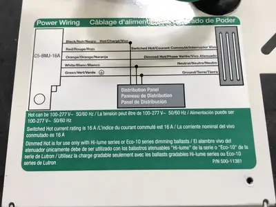 NEW LUTRON C5-BMJ-16A