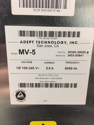 New | in-Stock Adept Technology 30340-30000R PLC Processors | J&J Industrial Supply #545512