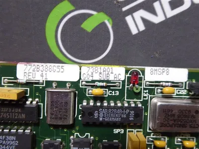 Westinghouse 7381A01G04 Ovation Batch Processor Board 8MSP8 Sub AC / 41 Used