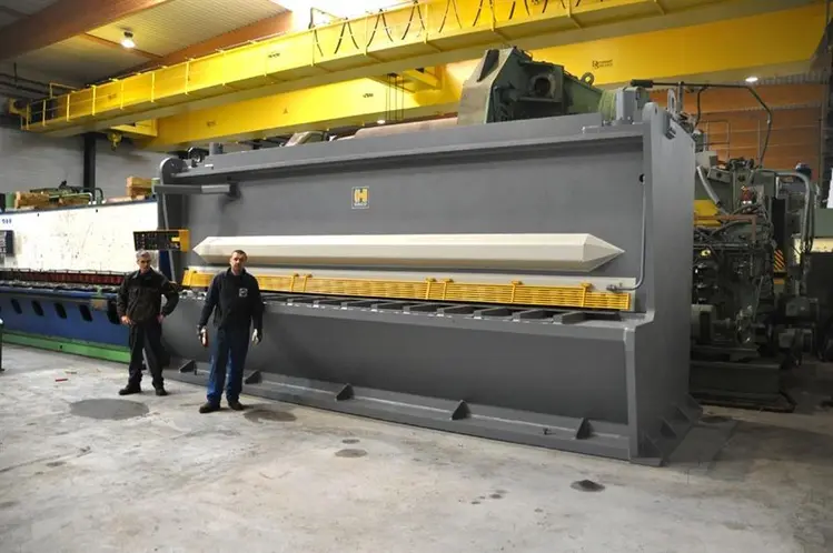 Used HACO PS 6100 X 20 MM NC Sheet Metal Shears | Apt International N.V #365063