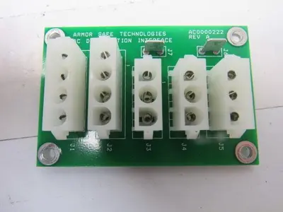 Armor Safe Technologies AC0000222 REV. A PCB AC Distribution Interface Board
