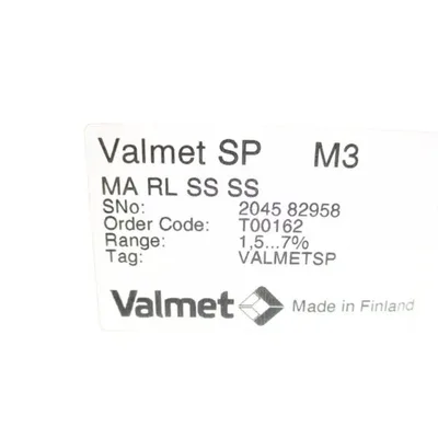 NEW Valmet Metso MA RL SS SS
