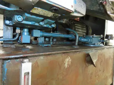 Hydraulic 5 Ton Press 8" Stroke Punch Die 10Hp 230/460V 3Ph Vickers Pump